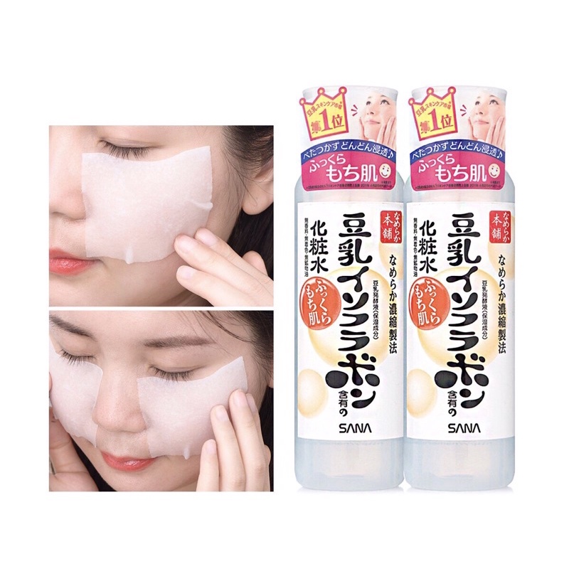 [Auth] Nước hoa hồng SANA Nameraka Isoflavone Facial Milky - Tinh chất mầm đậu nành Nhật Bản | BigBuy360 - bigbuy360.vn