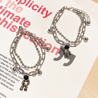 Vòng Tay Mặt Hình Phi Hành Gia Sáng Tạo Cho Cặp Đôi