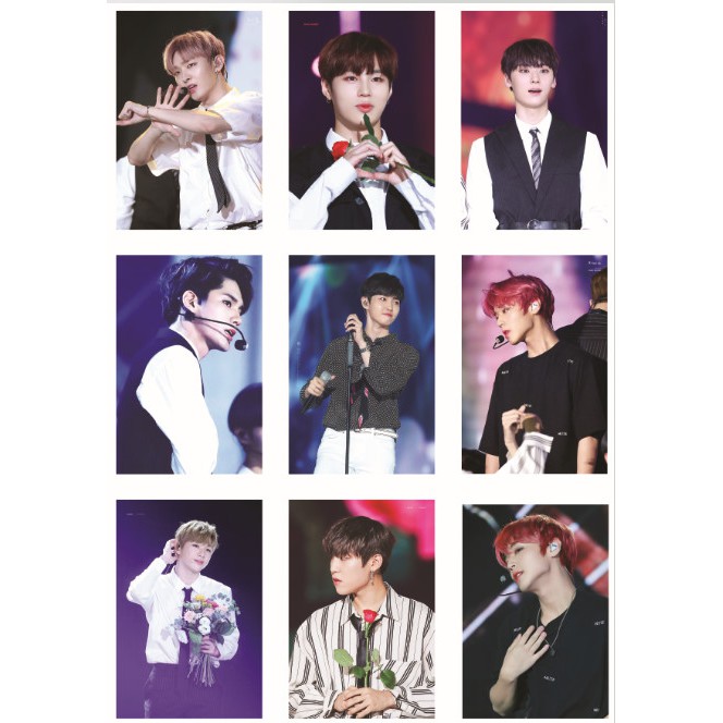 Lomo card 99 ảnh nhóm WANNA ONE New T11
