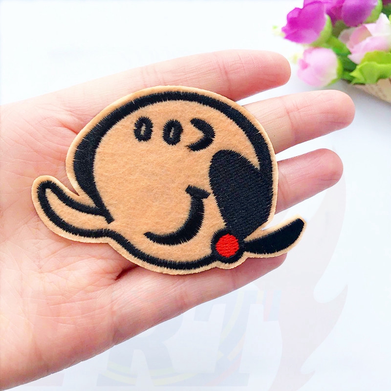 ☸ Sticker Ủi Thêu Hình Thủy Thủ Popeye the Sailor S-1 ☸ 1 Miếng Dán Ủi Quần Áo Hình Huy Hiệu