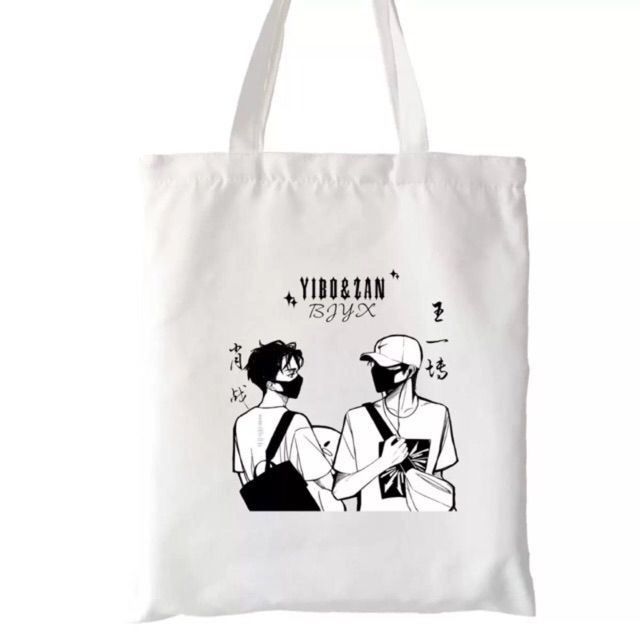 Túi Vải/ Túi Tote Tiêu Chiến, Vương Nhất Bác, Bác Quân Nhất Tiêu, BJYX