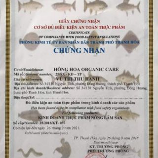 Bột đắp mặt thảo mộc Hồng Hoa