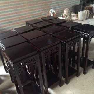 Đôn kê tượng, kê đồ sứ, chậu hoa...