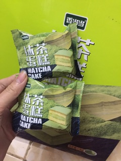 Bánh bông lan matcha siêu ngon