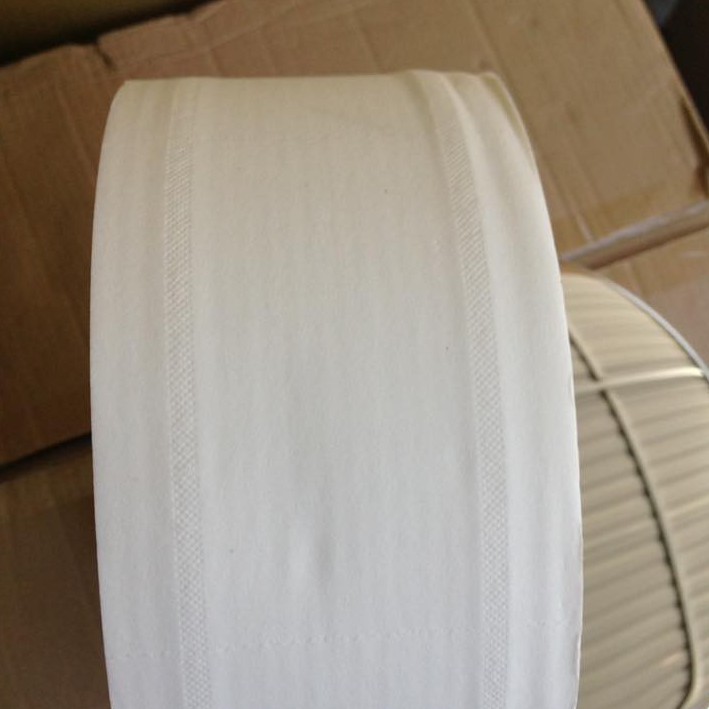 Giấy vệ sinh công nghiệp cuộn lớn TM-PRE, 3 lớp, 700gr, giấy dai, mềm, mịn, tan tốt trong nước