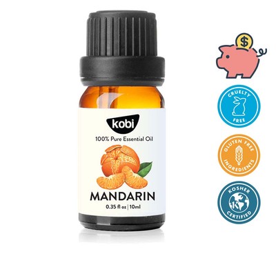 Tinh dầu Vỏ Quýt Kobi Mandarin 10ml thư giãn thơm phòng tạo hương dễ chịu dùng khuếch tán