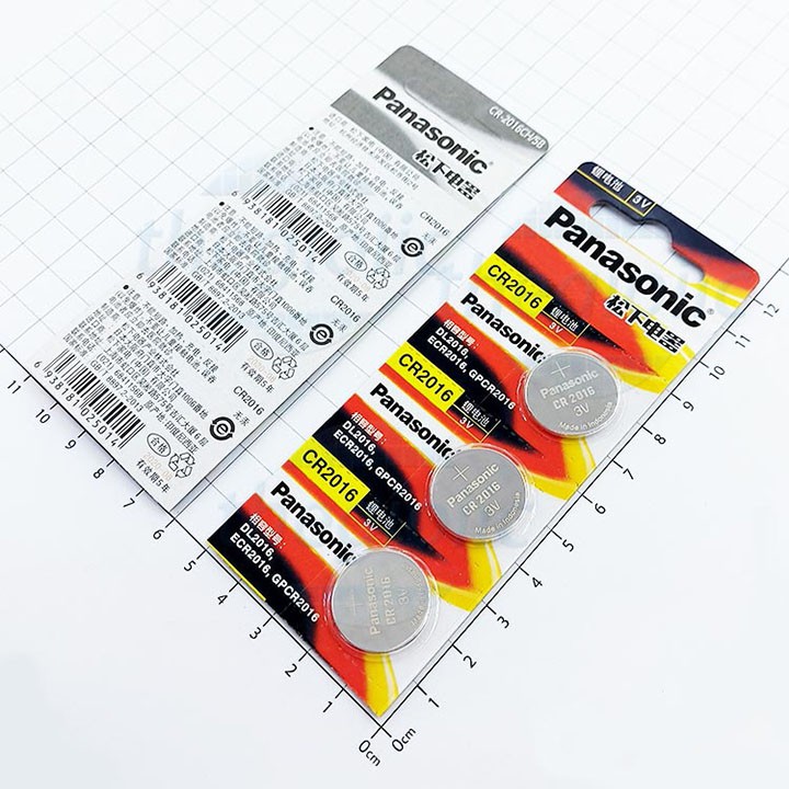 Pin CR2016 cho điều khiển chìa khóa xe hơi Panasonic Lithium 3V Made in Indonesia youngcityshop 30.000