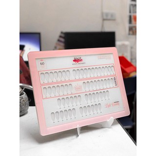 BẢNG GẮN MÓNG MẪU 60 MÀU BNS ( BẢNG MICA CAO CẤP)