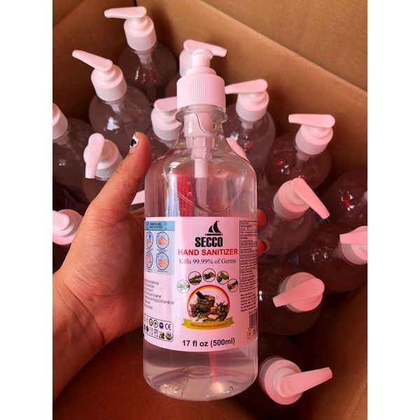 Gel rửa tay SECCO HAND SANITIZER 500ml