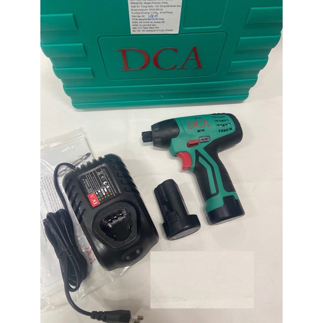 12V MÁY KHOAN VẶN VÍT DÙNG PIN DCA ADPL02-8