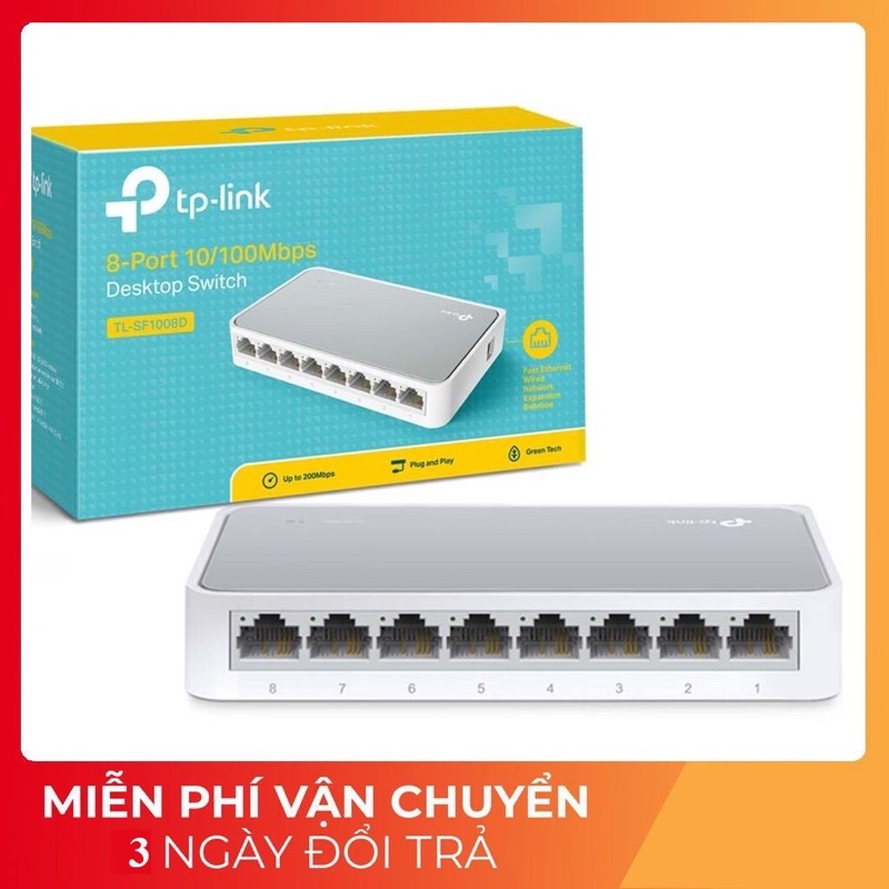 Cổng  chia  mạng PTP-link 8-Port 10/100Mbps