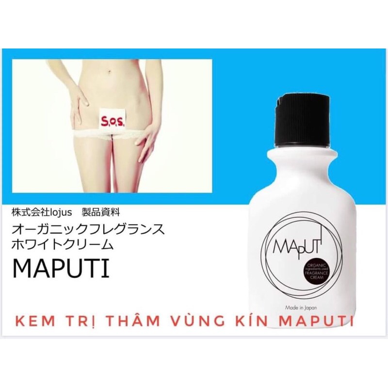 Kem hữu cơ Maputi White Cream Nhật Bản - Top 1 Cosme