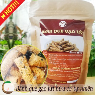 BÁNH QUE GẠO LỨT HỮU CƠ TỰ NHIÊN ĂN LIỀN ( không đường dành cho người ăn kiêng giảm cân, ăn chay, thực dưỡng khai minh )