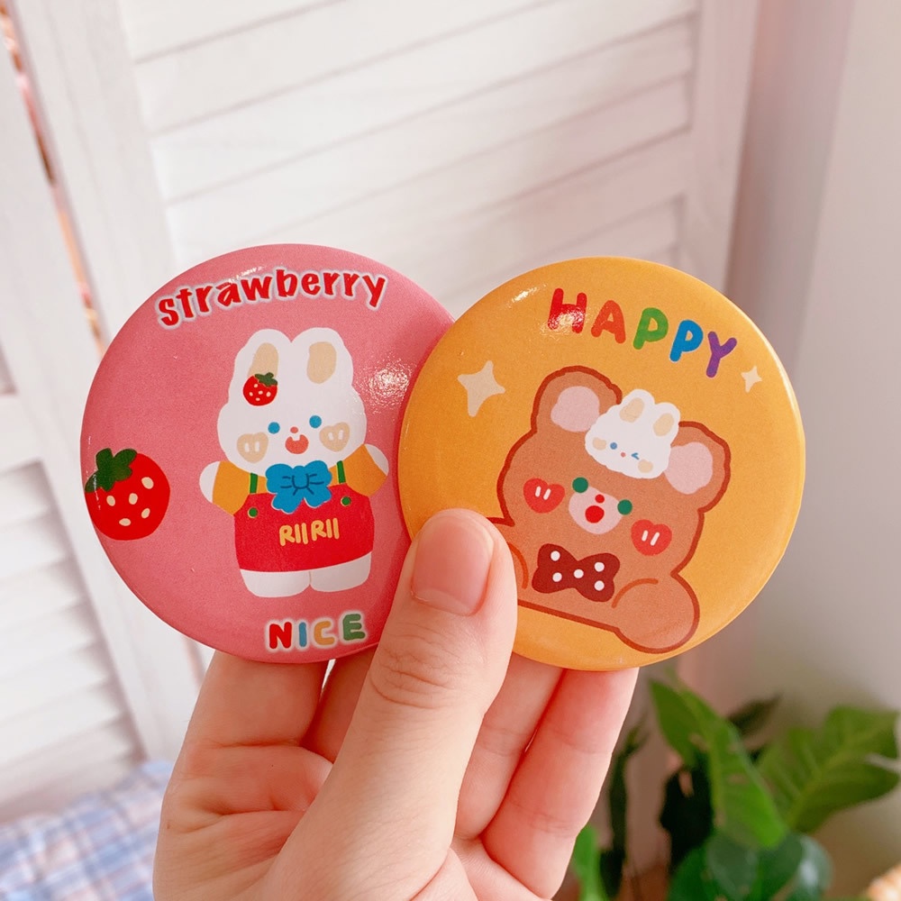 Gương Cầm Tay Mini Tiện Dụng Hình CUTE