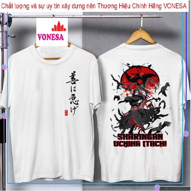 (ẢNH .T.H.Ậ.T.) Áo Uchiha Itachi Naruto Siêu Độc - Áo Thun ITACHI NARUTO mẫu mới Tshirt NT17 | Áo th
