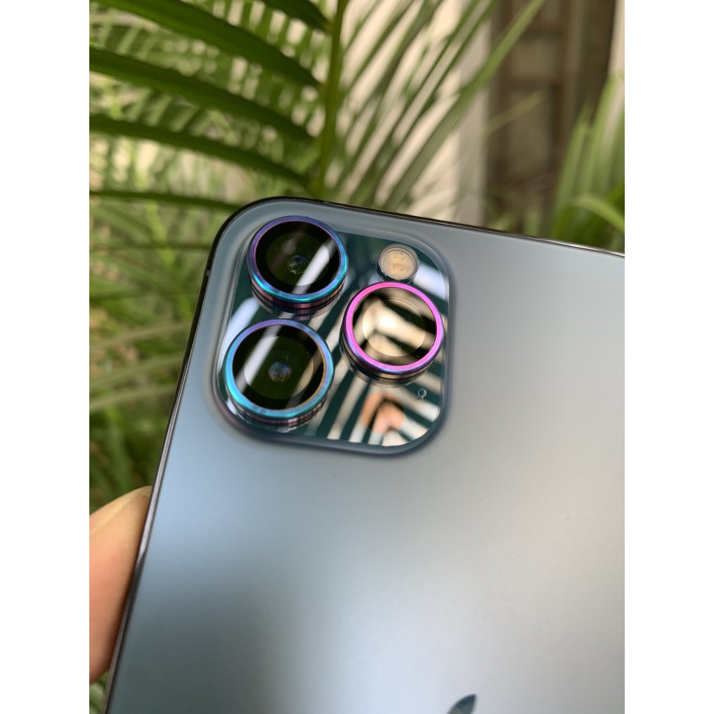 Dán viền camera TITAN cho iPhone 11/11Pro/11Pro Max/12/12Pro/12Pro Max