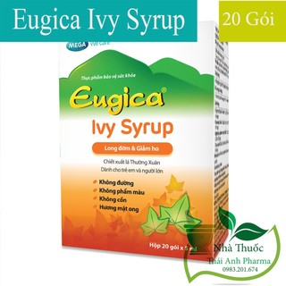 Eugica Ivy Syrup Giảm Ho - Chiết Xuất Lá Thường Xuân
