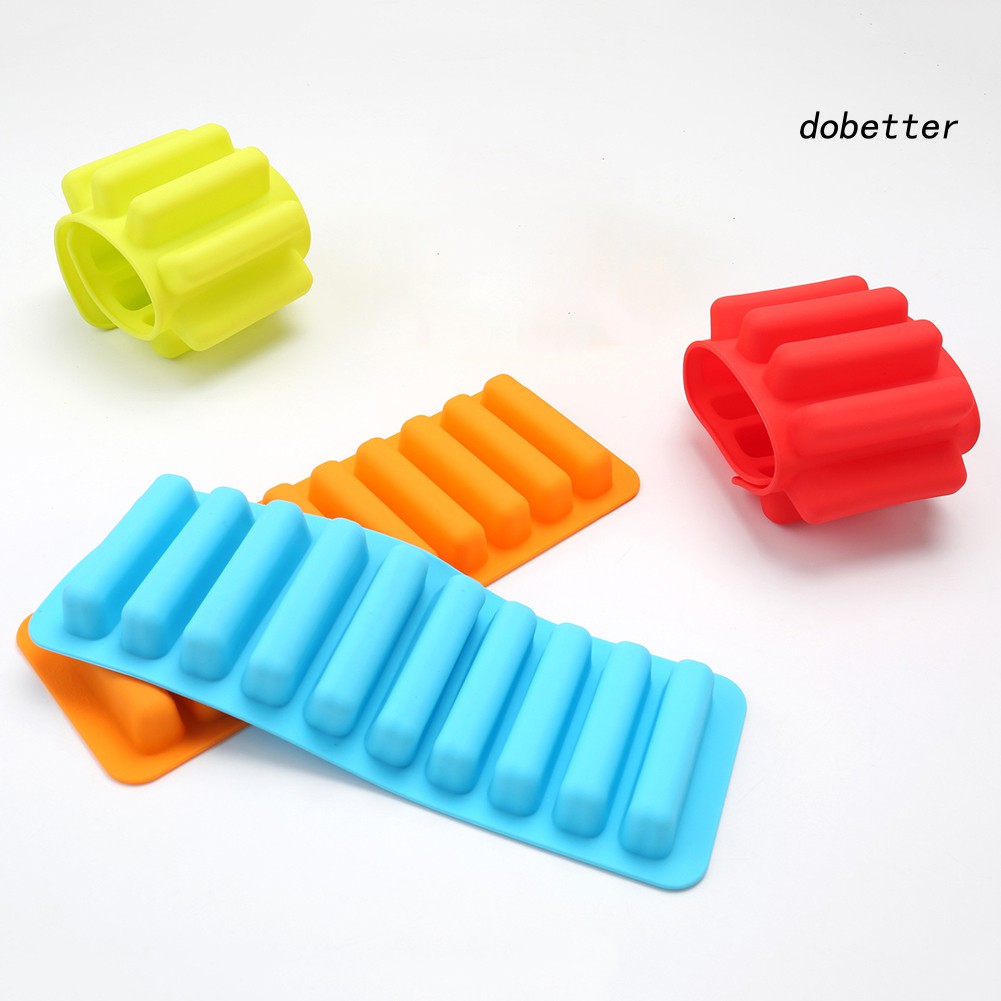 Khuôn Silicone Làm Đá 10 Ô Hình Ngón Tay Độc Đáo