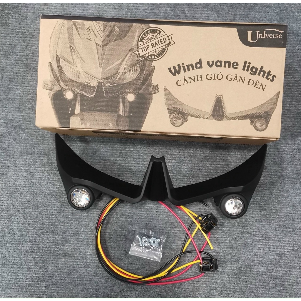 CÁNH GIÓ TRƯỚC WINNER X  KÈM ĐÈN PHỤ MINI