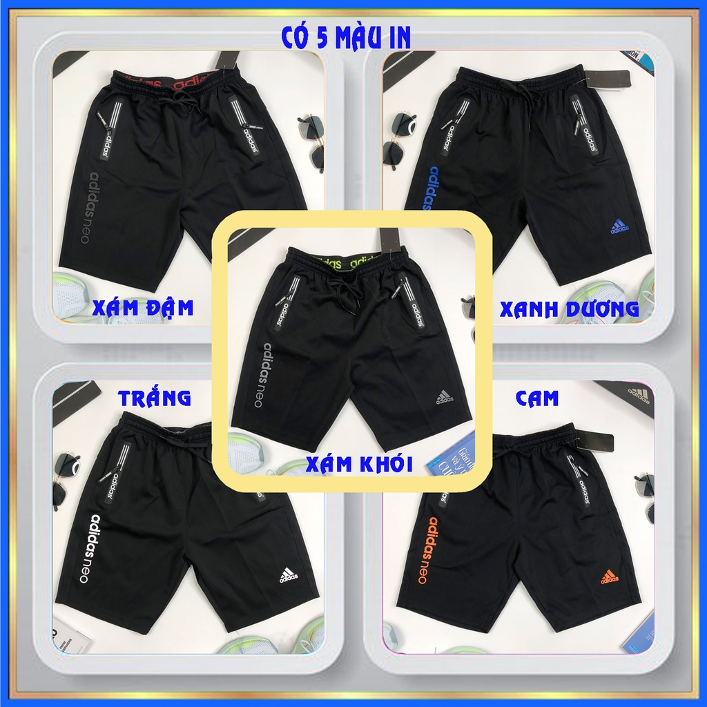 [Mã SKAMLTS7 giảm 10% đơn 150K] Quần sọt nam cao cấp đẹp Q22 quần short nam giá rẻ đùi nam lưng thun adidas có big szie