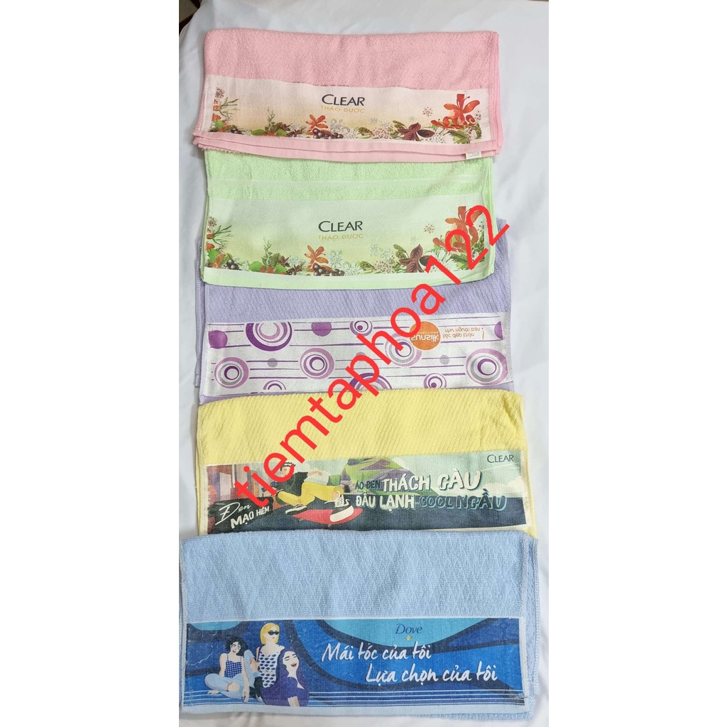 Khăn tắm cotton khuyến mãi 100cmx50cm khăn gội đầu