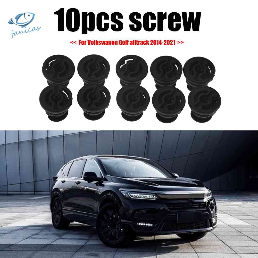 Set 10 Nắp Đậy Cống Thoát Dầu Động Cơ Cho Xe Audi A4L / Q5 VW