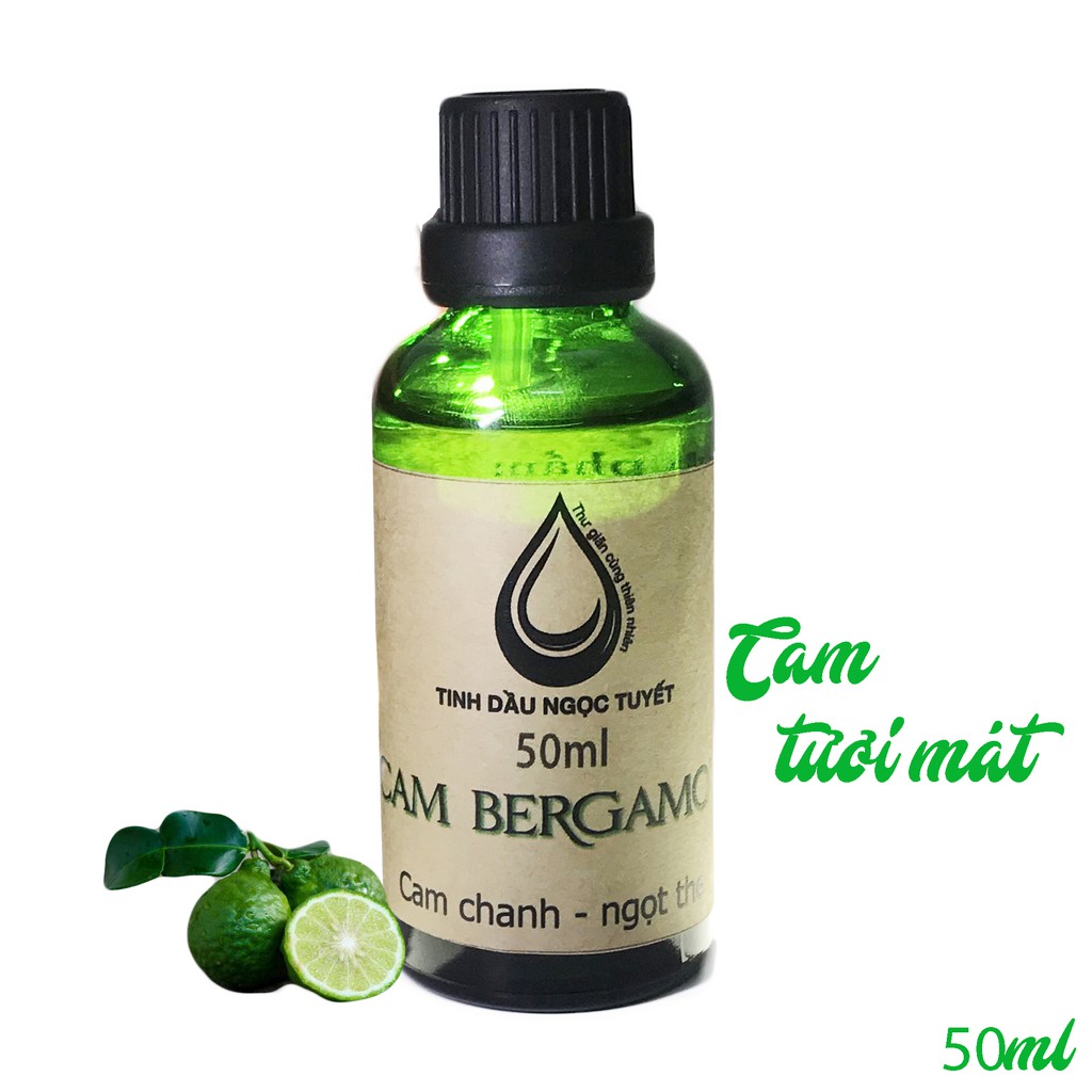 Tinh dầu cam quýt Bergamot 50ml Ngọc Tuyết xuất xứ Châu Âu