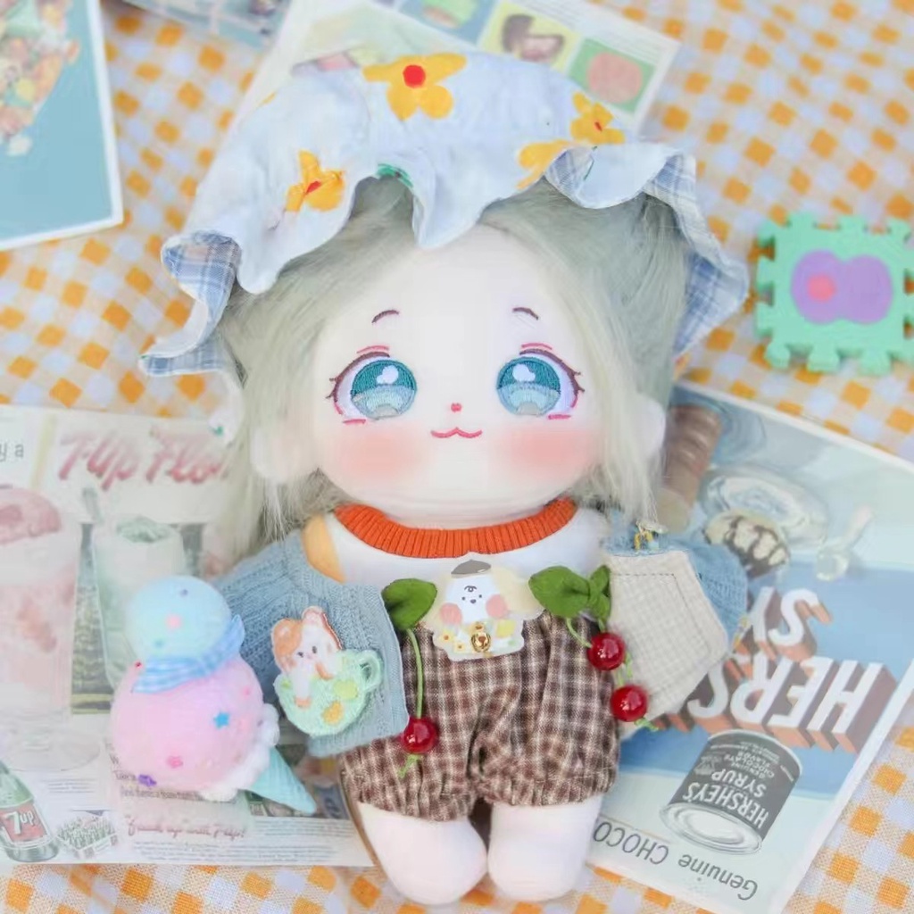 Búp bê không thuộc tính tóc tơ Xuân Trà 20cm