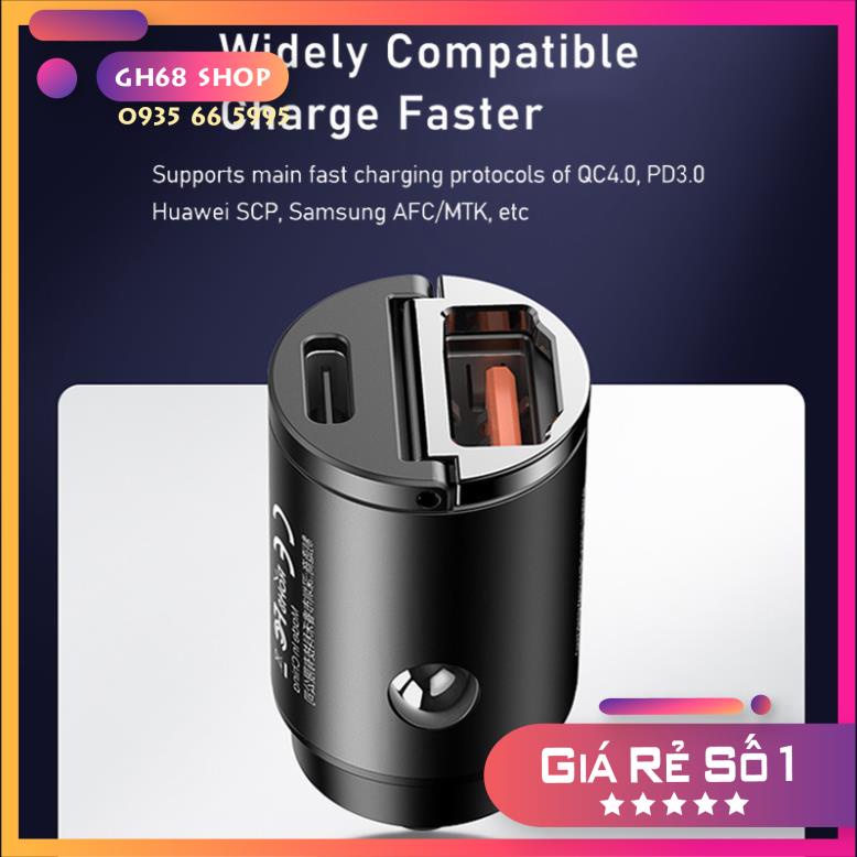 Cốc Sạc Nhanh Remax Rcc-110 30w Cho Xe Ô Tô