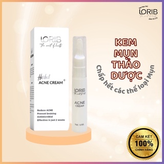 Kem ngừa mụn thâm cho da dầu mụn LoriB 10ml CHÍNH HÃNG