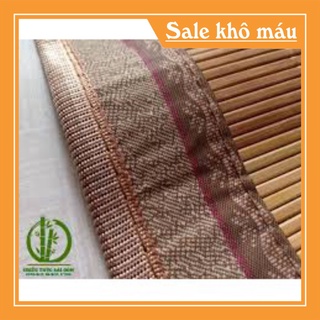 Chiếu Trúc Tăm Vân Gỗ Mùa Hè Mát Lạnh (m6x2m - m8x2m)