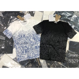 Áo phông nam nhiều chữ nhỏ với hai màu đen trắng, áo thun nam ngắn tay không cổ form chuẩn không xù áo phông hè nam 2021