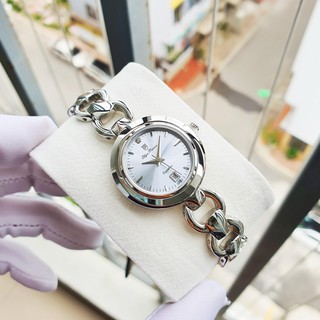 Đồng hồ Nữ chính hãng Olym Pianus OP2474LS-Máy pin Quartz-Dây kim loại thép không gỉ-Size 28mm
