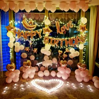 Set bóng bay trang trí sinh nhật s14 - Bống Balloon Shop