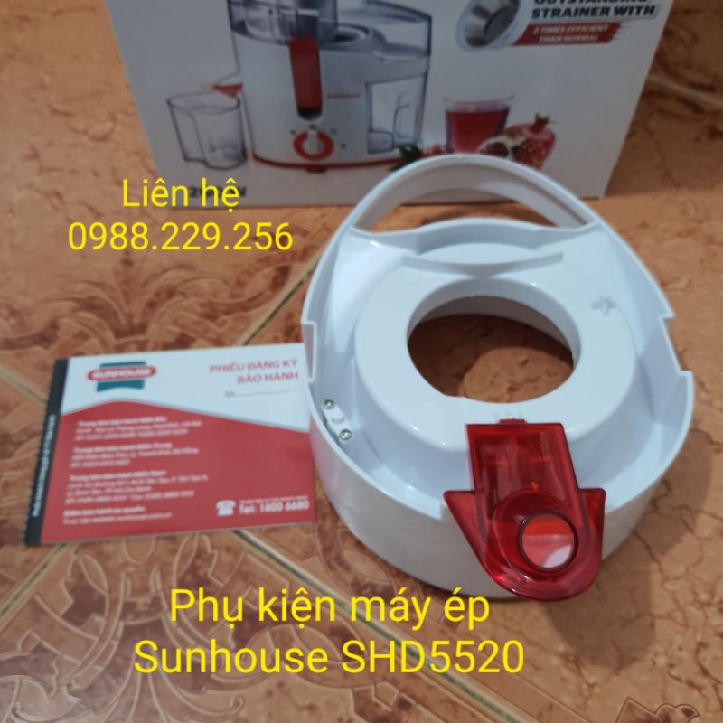 Phụ kiện máy ép sunhouse SHD5520