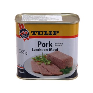 Thịt heo hộp Tulip Luncheon Meat 340g