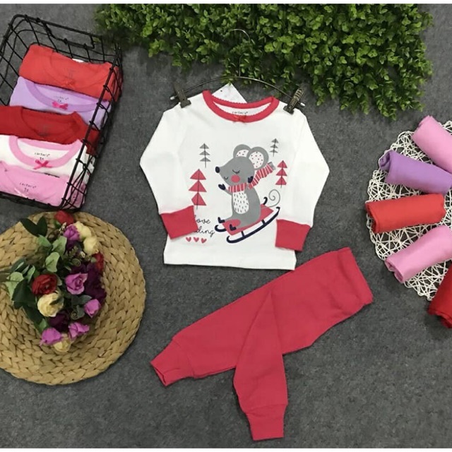 Bộ borip thu đông bé gái
