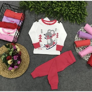 Bộ borip thu đông bé gái