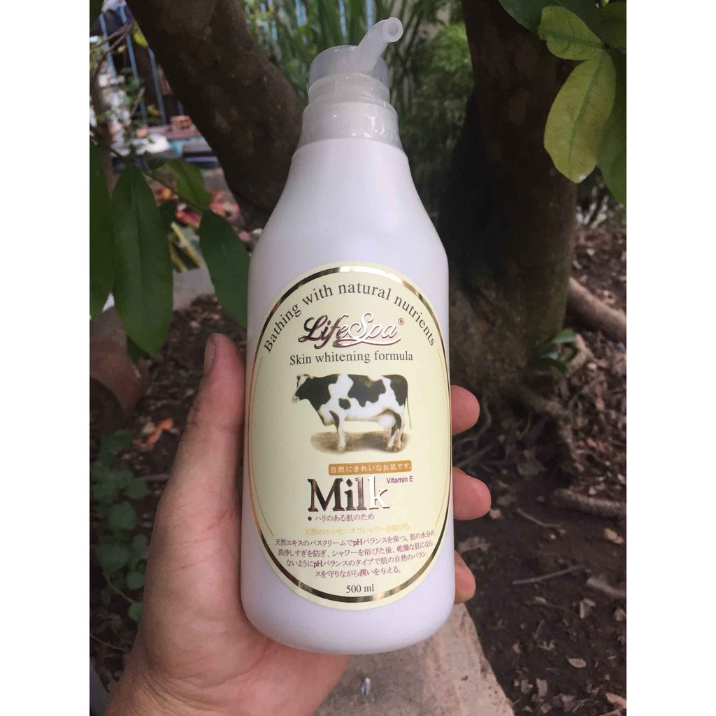 Sữa Tắm Con Cừu Siêu Thơm Lifespa 500ml Nhật Bản
