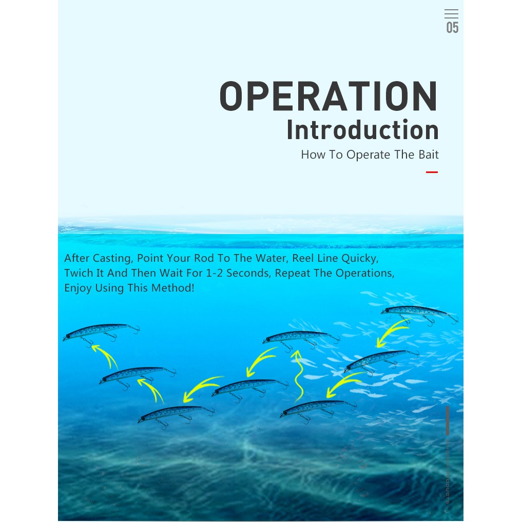 Kingdom Mồi Câu Cá Giả 8.1g / 95mm 15.3g / 120mm 21g / 130mm Tiện Dụng cứng dạng mồi chìm hình cá tuế vân sọc