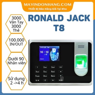 Máy chấm công vân tay Ronald Jack T8