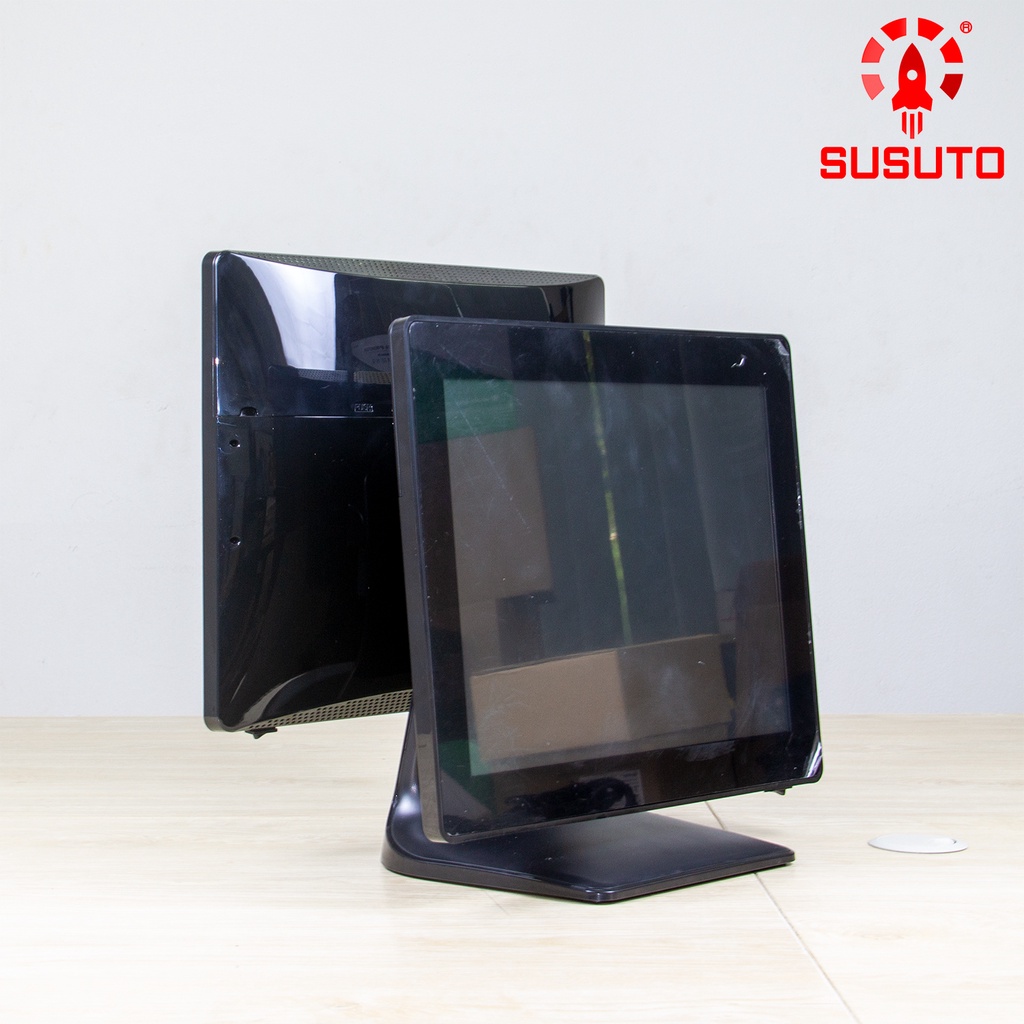Máy POS bán hàng SC-130AS (i3, 4G DDR RAM, 64G SSD, 15 inch, Black, 2 màn) | BigBuy360 - bigbuy360.vn
