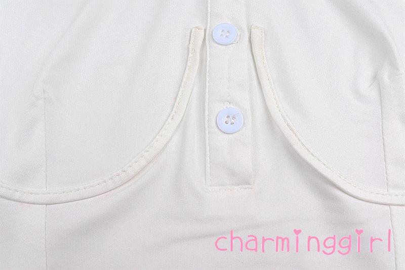 Áo Sơ Mi Thân Ngắn Tay Dài Màu Trơn Cài Một Hàng Khuy Gợi Cảm Cho Phụ Nữ