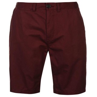 [100% cotton - sale] Quần Short Kaki Pierre Cardin Tapered Mens Cao Cấp (Mận chín- Size EU - UK)