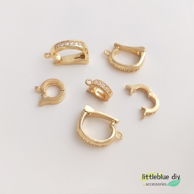 Mặt Dây Chuyền Bằng Đồng Đính Đá Zircon Ngọc Trai 14K Nhiều Màu Sắc