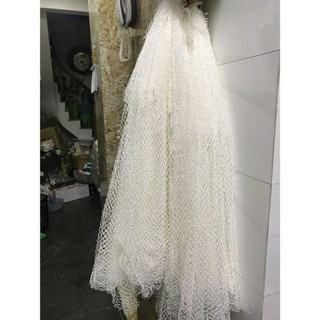 bó 100 chiếc lưới rửa chén bát màu trắng