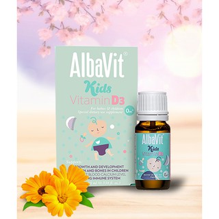 Vitamin d3 nhỏ giọt albavit albavit kids vitamin d3 ba lan - ảnh sản phẩm 1