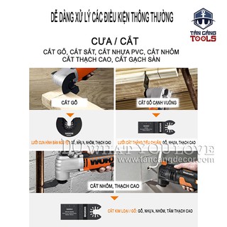 COMBO 4 LƯỠI CẮT RUNG WORX WA5092