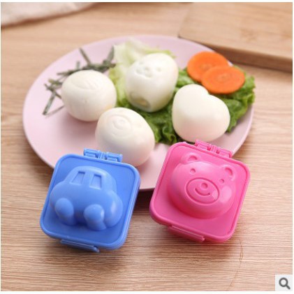 Bộ 3 Khuôn cơm Bento cho bé ăn dặm nhiều hình ngộ nghĩnh (giao 3 mẫu ngẫu nhiên khác nhau)