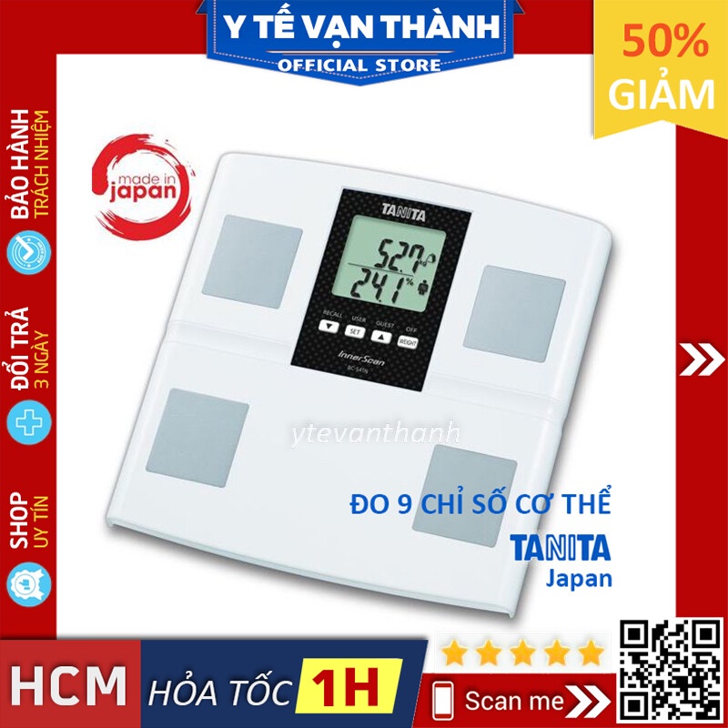 ✅ Cân Sức Khỏe Và Phân Tích Cơ Thể: TANITA BC-541N JAPAN (Phân Tích 9 Chỉ Số Cơ Thể) -VT0554